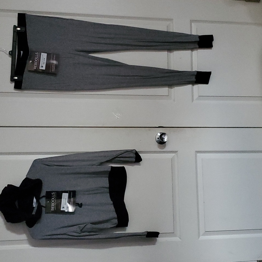 New Rebdolls hoddie crop top 3x and legging 2x set